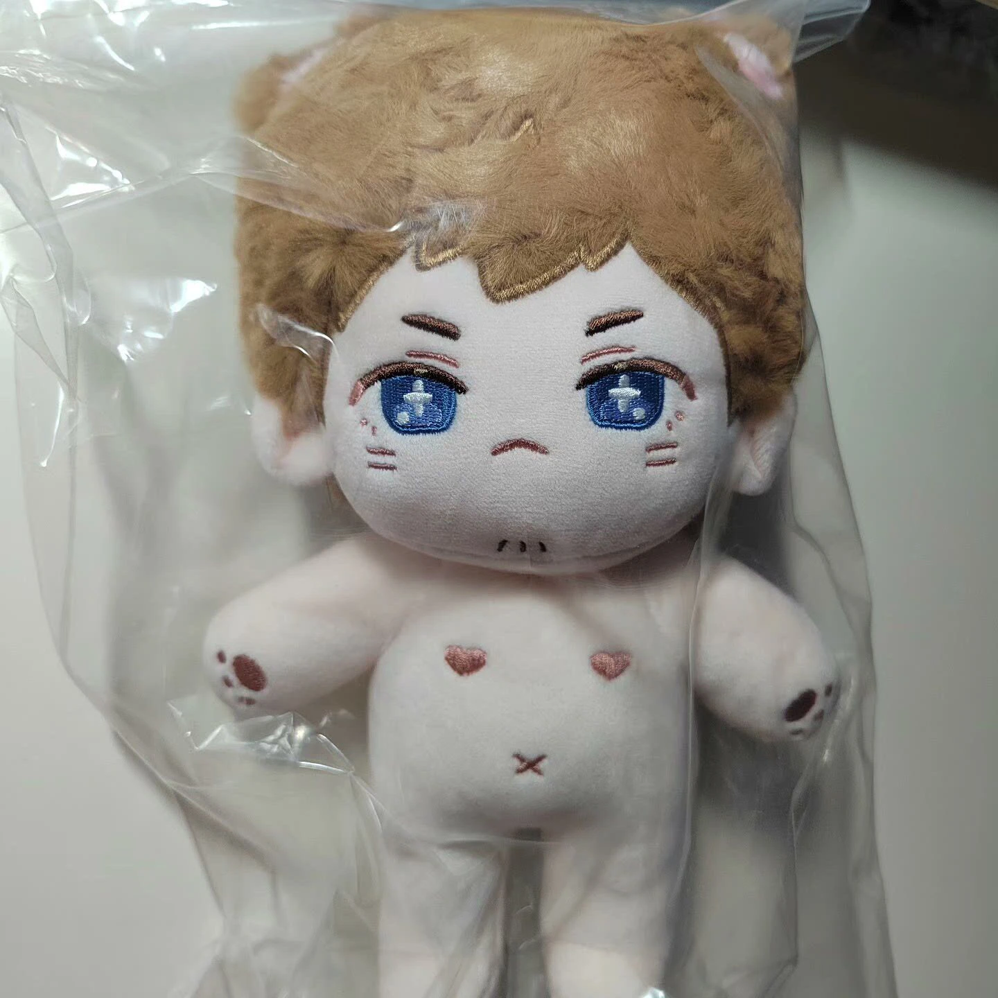 במלאי אנימה המשחק Final Fantasy FF14 מצויירת בפלאש הבובה הגוף 20cm Cosplay כותנה בובה להתלבש ילד מתנת יום הולדת. - 0