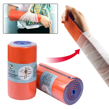פולימר עזרה ראשונה יישור רול עמיד למים חירום רפואי שבר התחבושת קבוע סד תמיכה גשר על הצוואר הרגל היד בריאות