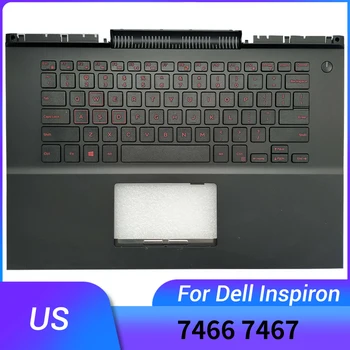 חדש לנו מחשב נייד מקלדת Dell Inspiron 14 7466 7467 עם palmrest העליון כיסוי אין תאורה אחורית 0FWCCN