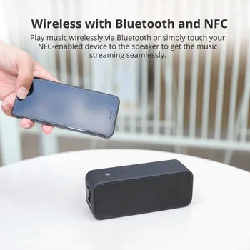 Caixa De Som T2 פלוס נייד חיצוני Bluetooth רמקול 30W להספק גבוה עם סאבוופר, עמיד למים, מיני אודיו תמיכה TWS, NFC