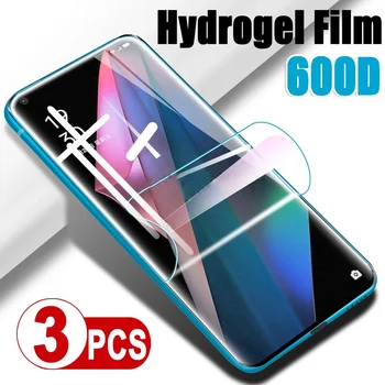 3PCS כיסוי מלא Hydrogel סרט על Oppo find X6 Pro מגן מסך למצוא X6 Pro הסרט 6.82 אינץ
