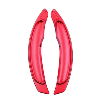 אדום סגסוגת אלומיניום ההנעה גלגל הגה עם הילוכים הרחבה עבור מיצובישי לנסר Evo X 2008-2016