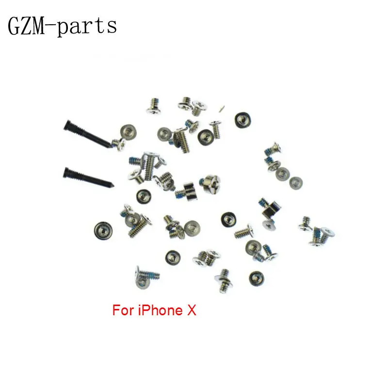 GZM-חלקים 3sets/מגרש מלא בורג סט חלופי עבור iPhone 8 8 פלוס X XR XS מקס תיקון בולט להשלים ערכת תיקון חלק - 0