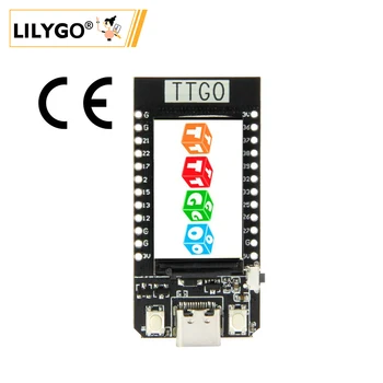 LILYGO® TTGO T-תצוגה 1.14 אינץ LCD לוח בקרה ESP32 מודול אלחוטי WiFi Bluetooth צריכת חשמל נמוכה פיתוח