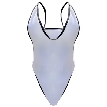 נשים סקסיות תחתוני ספורט חתיכת בגד ים ביקיני שלוש נקודה רצועת צוואר V גלישה פיג ' מה שחורה חוטיני ביקיני ביקיני לוהט