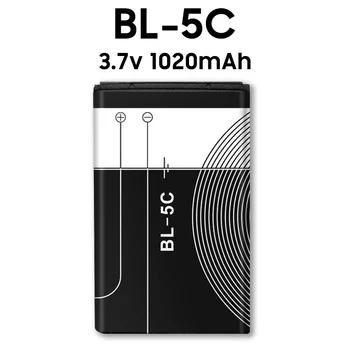 BL 5C BL5C BL-5C 3.7 V סוללת ליתיום פולימר סוללה של טלפון על נוקיה 1100 1110 1200 1208 1280 2600 2700 3100 3110 5130 6230 1600