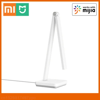 Xiaomi Mijia חכמה LED מנורת שולחן לייט עמעום מנורת שולחן רב-זווית 3 ציוד בהירות הגנה העין אור קריאה Mi הביתה APP
