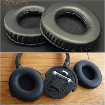 עור רך האוזן רפידות קצף כרית לכסות את האוזניים על JVC HA-NC250 אוזניות איכות מושלם, לא זול גרסה