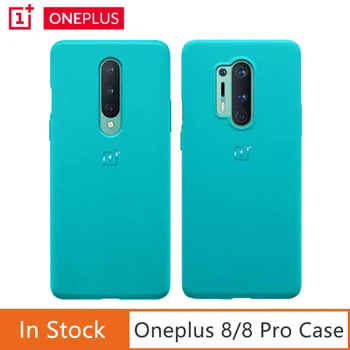 רשמי חדש Oneplus 8 8 Pro מקרה חול מתנגשות במקרה תכלת מרקם ייחודי עבור Oneplus 8 Oneplus 8 Pro