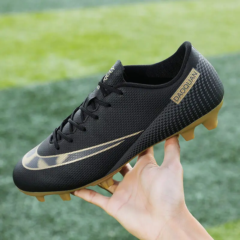 איכות נעלי כדורגל פקקים Mbappé עמיד אור נוח נעלי כדורגל חיצוני מקורי Futsal משובץ נעלי ספורט סיטונאי - 0