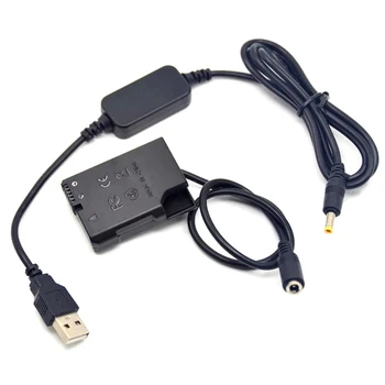 USB DC 5V כבל+EN-EL14 דמה סוללה לניקון P7800 P7100 D5500 D5600 D3300 D3400 D5100 D3200 D3100 המצלמה EP-5A DC מצמד