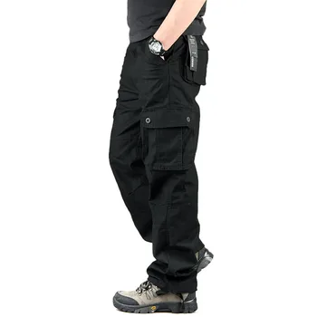 גברים צבאי טקטי מכנסיים באיכות גבוהה רב-כיסי מכנסי דגמ 