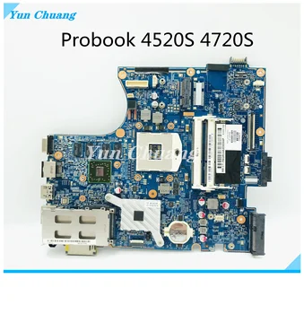 על HP Probook 4520S 4720S מחשב נייד לוח אם ב-48.4GK06.0SD DDR3 HD5430M 633551-001 633552-001 628795-001 598670-001