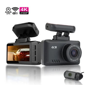 Full Hd 1080p נהיגה מקליט מתאים לרכב מקליט וידאו הקופסה השחורה Dvr Dvr מצלמה עם Gps Wifi