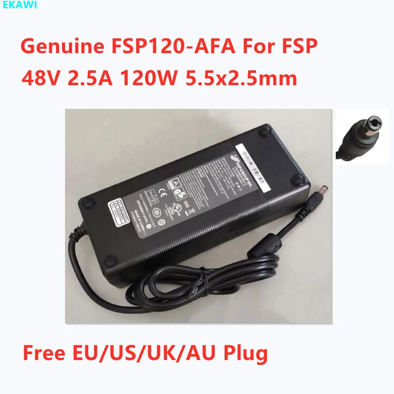 מקורי FSP FSP120-AFA 48V 2.5 A 120W 5.5x2.5 מ 