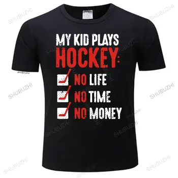 הילד שלי משחק Hockeyer - למבוגרים חולצה שרוול טי או הצוואר חולצות נקבה מחיר נמוך Steampunk החולצה העליון טי אירו גודל גדול גודל