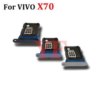 כרטיס ה Sim-מגש בעל Vivo X70 Pro Plus X80 Pro V2133A V2104 חריץ לכרטיס Sim מגש מחזיק כרטיס ה-Sim קורא שקע
