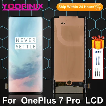 המקורי עבור OnePlus 7 Pro מסך מגע LCD דיגיטלית עבור oneplus 1+ 7 Pro תצוגת LCD GM1911 GM1913 GM1917 חלקי חילוף