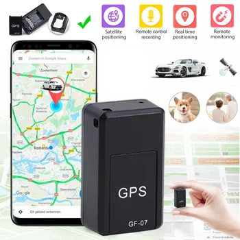 GF-07 מכשיר GPS Tracker מגנטי GSM מיני מעקב בזמן אמת איתור מכונית אופנוע משפחה ילד שליטה מרחוק מעקב מוניטור