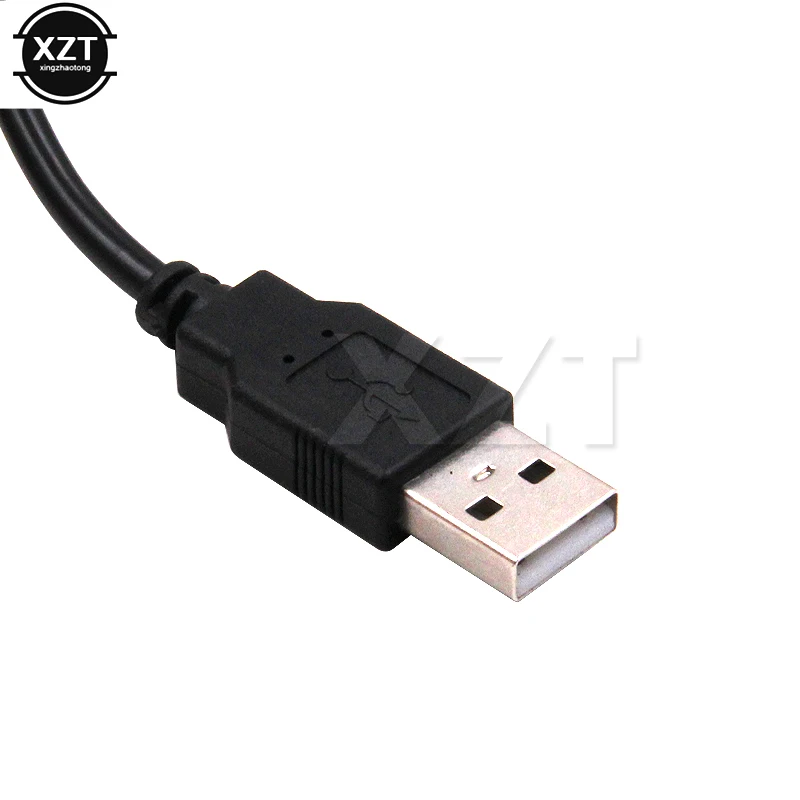 1pc שחור עבור PS2 ל PS3 PC משחק וידאו אביזר USB מתאם ממיר כבלים בקר המשחקים במהירות גבוהה - 1