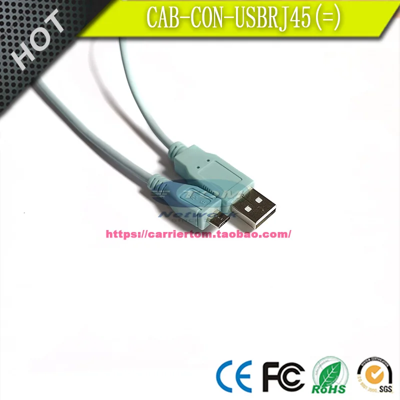 מונית-CON-USBRJ45= Micro-USB-Konsole מיקרו קונסולה מתאם עבור סיסקו C1121(X)-8P - 1