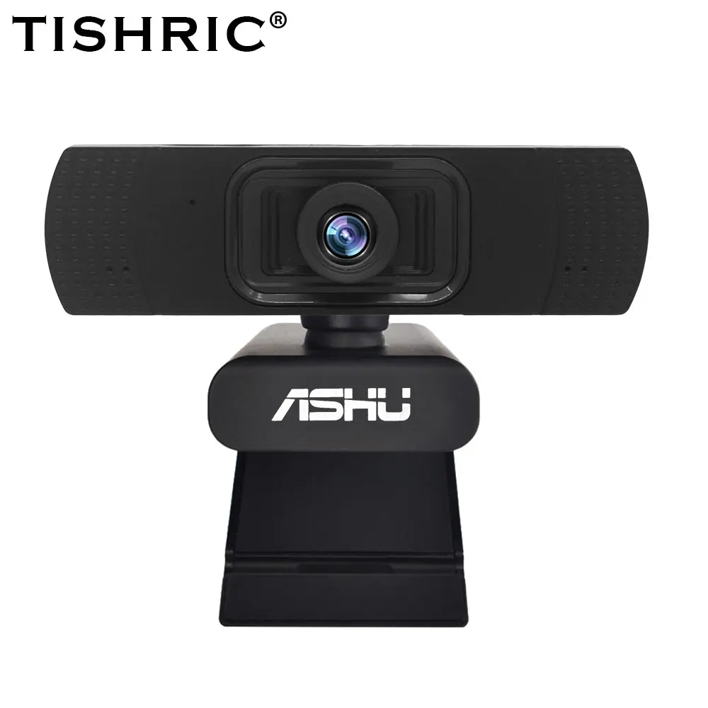 TISHRIC H609 HD 1080P מצלמת 2 מגה פיקסל בפוקוס ידני מצלמה וידאו צ ' אט מצלמת אינטרנט תואמת עבור Mac OS X, Windows 10 8 7 XP - 1