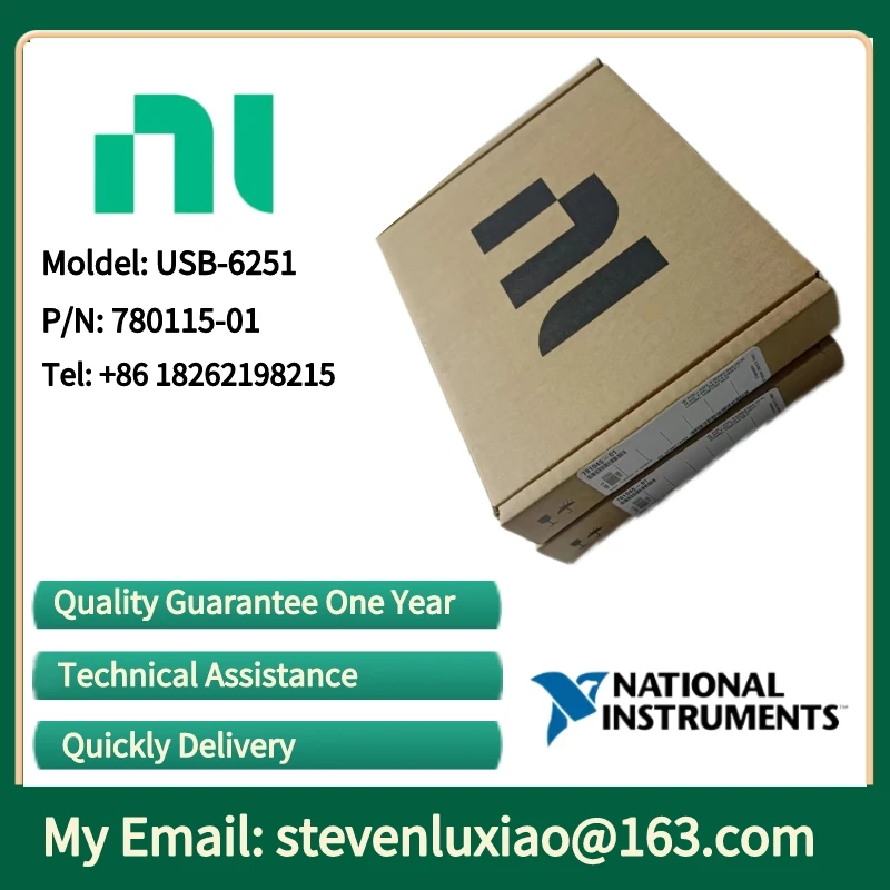 NI USB-6251 780115-01 USB-6251 מציע analog i/O דיגיטלי i/O, שני 32 סיביות מונים/טיימרים, דיגיטלי מעורר - 1