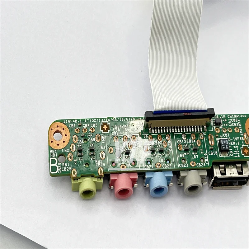 המקורי עבור MSI GT60 סדרה אודיו ג ' ק הלוח USB כבל לוח Ms-16F4B Ms-16F3B 100% מבחן בסדר - 1