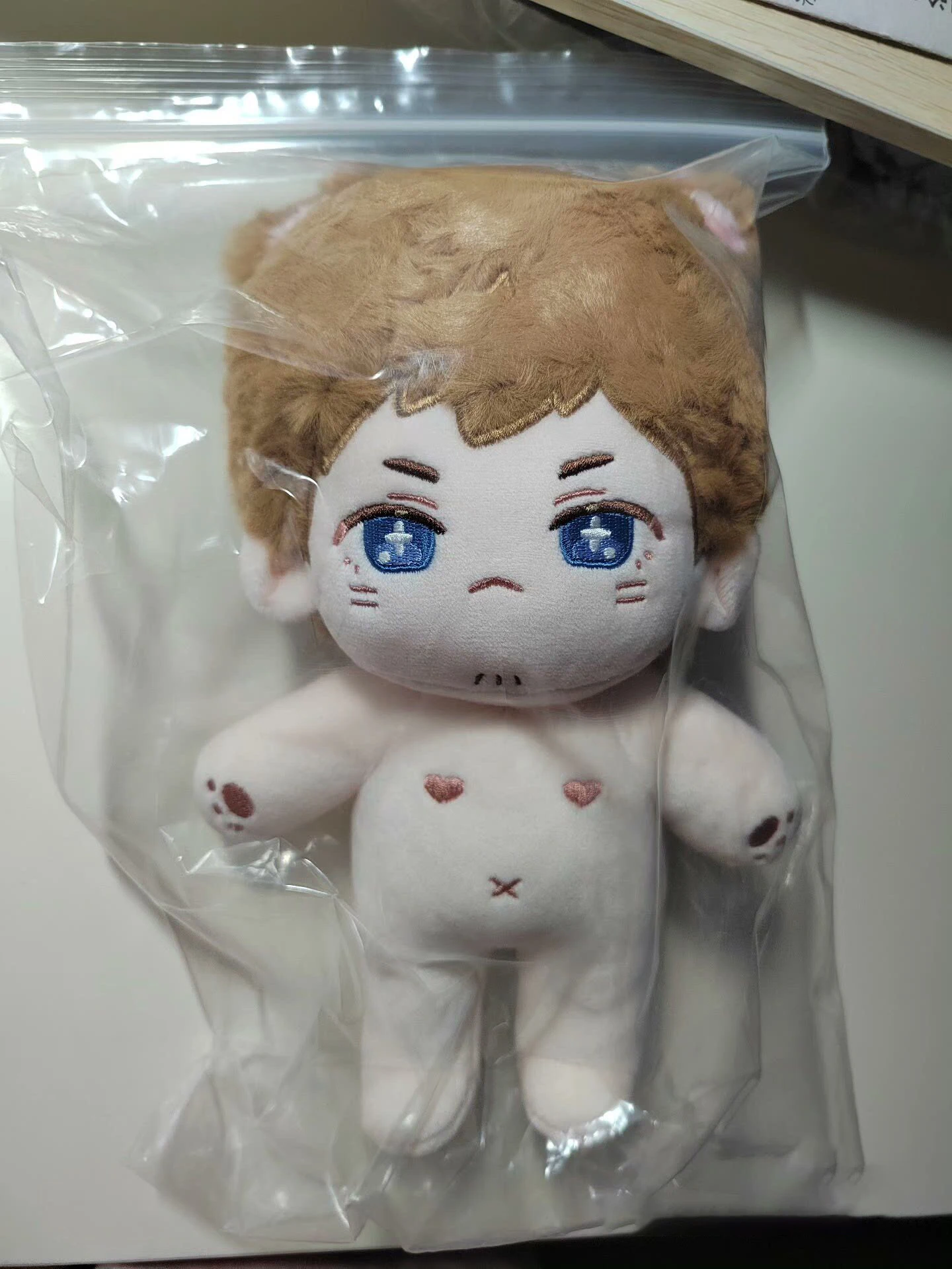 במלאי אנימה המשחק Final Fantasy FF14 מצויירת בפלאש הבובה הגוף 20cm Cosplay כותנה בובה להתלבש ילד מתנת יום הולדת. - 1