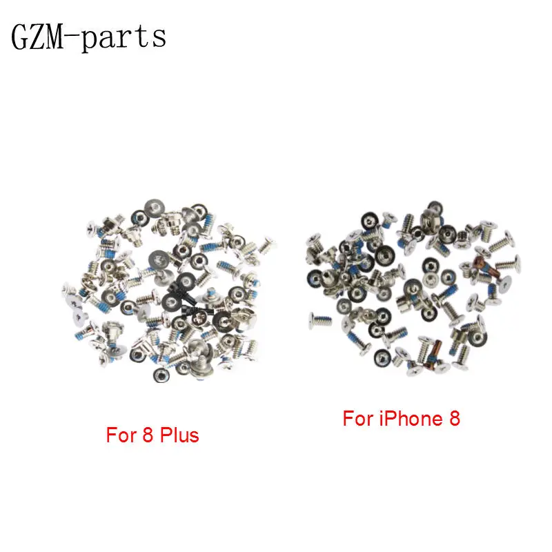 GZM-חלקים 3sets/מגרש מלא בורג סט חלופי עבור iPhone 8 8 פלוס X XR XS מקס תיקון בולט להשלים ערכת תיקון חלק - 1