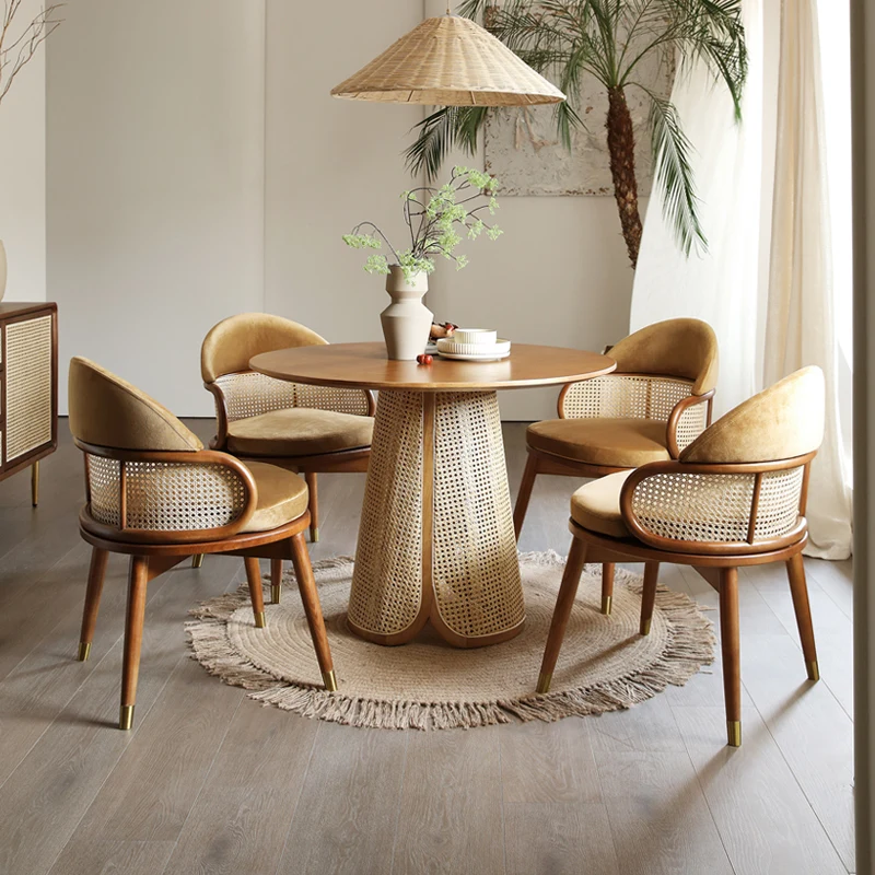 נורדי חיצונית יוקרה שולחן אוכל עץ קמפינג מודרני קלאסי, שולחנות קפה איפור המשרד Mesas דה בג ריהוט למטבח - 1