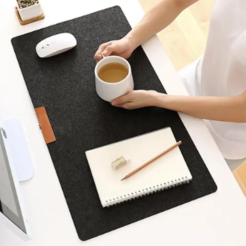 משרד גדול שולחן מחשב שטיח מודרני השולחן מקלדת עכבר-פד צמר הרגיש נייד כרית מחצלת שולחן גיימר Mousepad מחצלת 700*330*2 מ 
