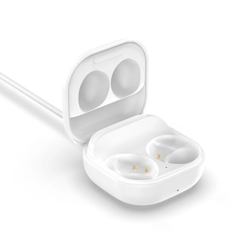 אוזניות אלחוטיות טעינה Case for samsung Galaxy ניצנים 2 אוזניות תשלום התיבה בן-Bluetooth תואם חלקי חילוף Dropship - 2
