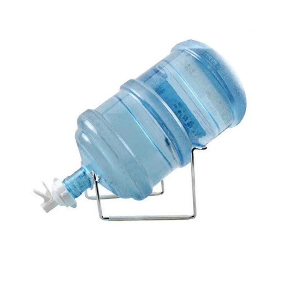 3-5 ליטר בקבוק מים כד מנפק לעמוד מתלה מחזיק Dustproof זרבובית ברז - 2