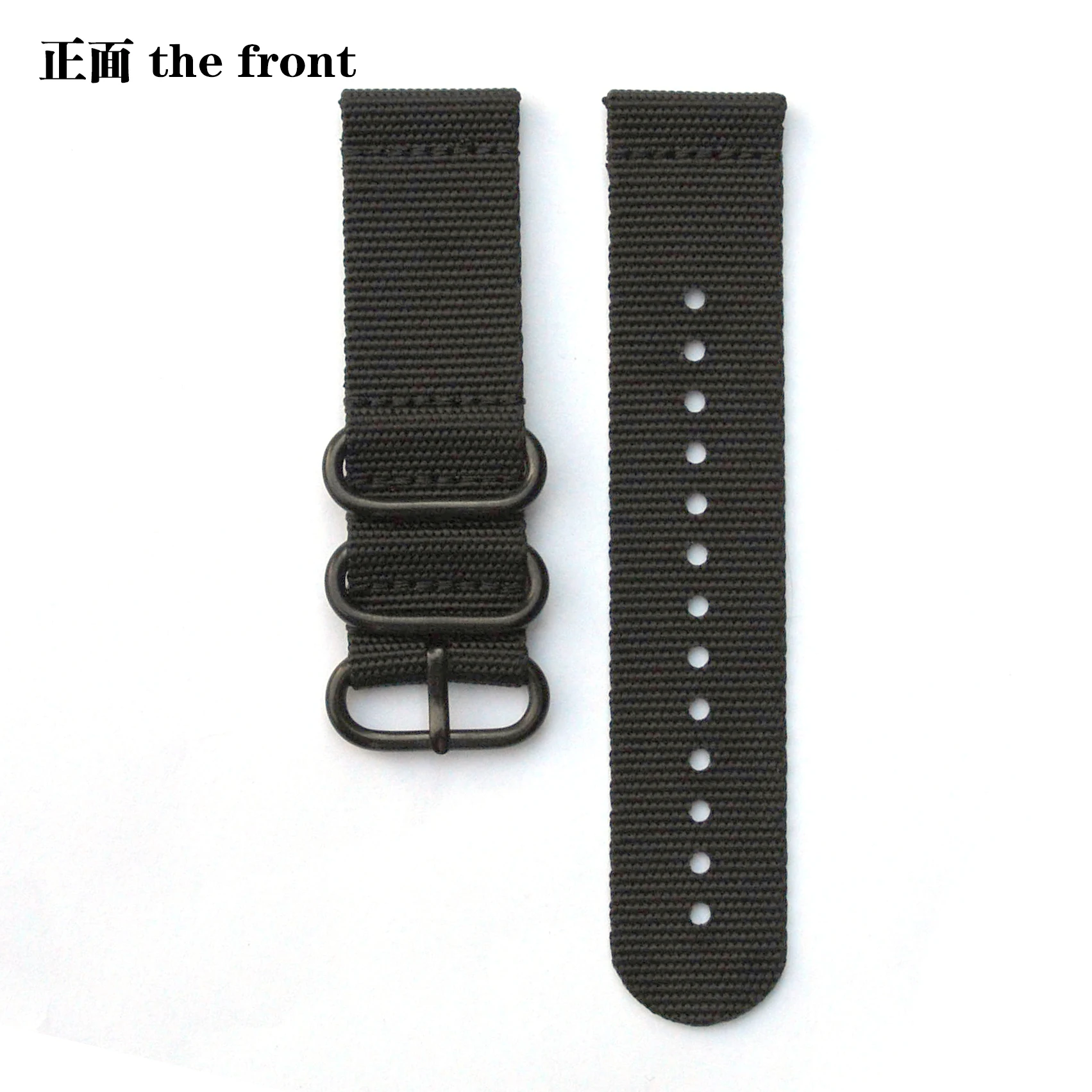 24mm רצועת ניילון רצועת שעון צמיד רצועת בשביל Suunto חוצה,Suunto D5 - 2