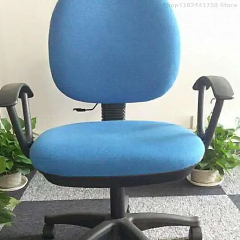 פשוט צוות משק הבית מחשב במשרד כיסא נוח המותניים הגנה פלנל תלמיד הכיסא הפנוי הכסא המסתובב ללא - 2