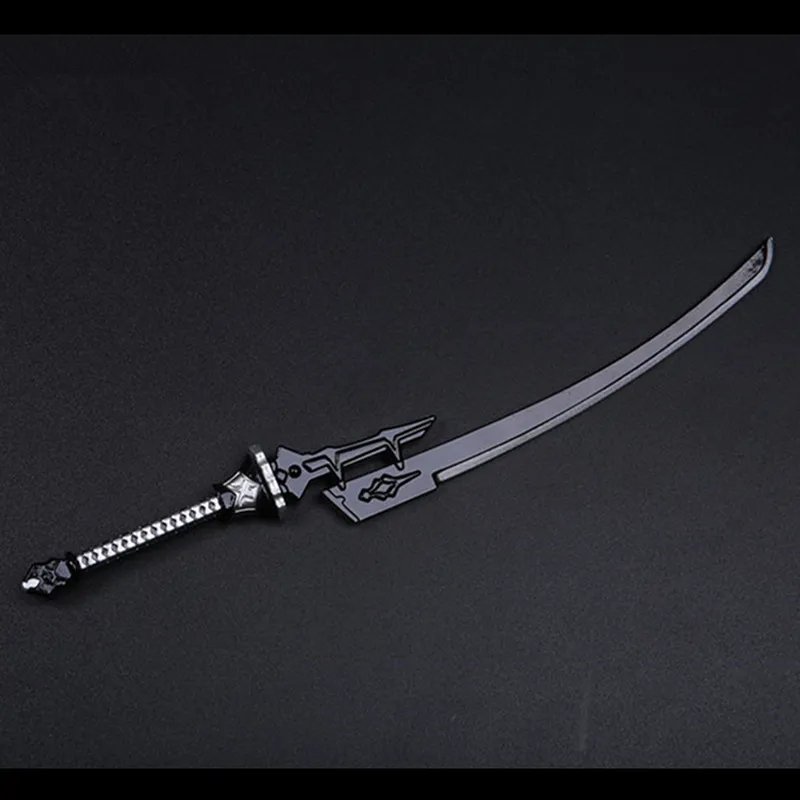 1/6 הדגם 2B אחות לוחם חרב Nier ילדה הנשק לבן זוגי להב הסכין חתוך מתכת 12 אינץ ' דמות הגוף צעצוע - 3