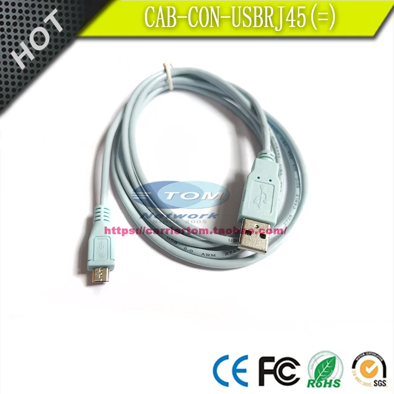 מונית-CON-USBRJ45= Micro-USB-Konsole מיקרו קונסולה מתאם עבור סיסקו C1121(X)-8P - 3