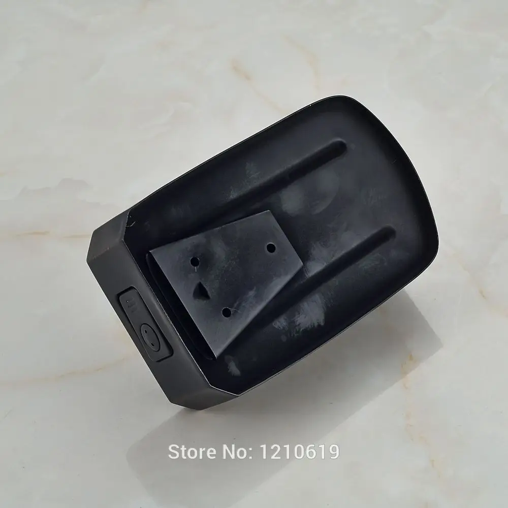 Uythner החדש 800ML הקיר באמבטיה סבון נוזלי מתקן שחור מט ידנית סבון שמפו בעל הכספת - 3