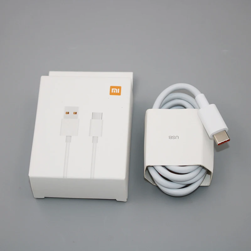 מקורי Xiaomi 6א USB C Tubro טעינה מהירה כבל 1 מ ' טיפו סי מהר מטען כבל MI 11 מידות 12 10 9 Pro פוקו M3 M4 F3 Mix4 - 3