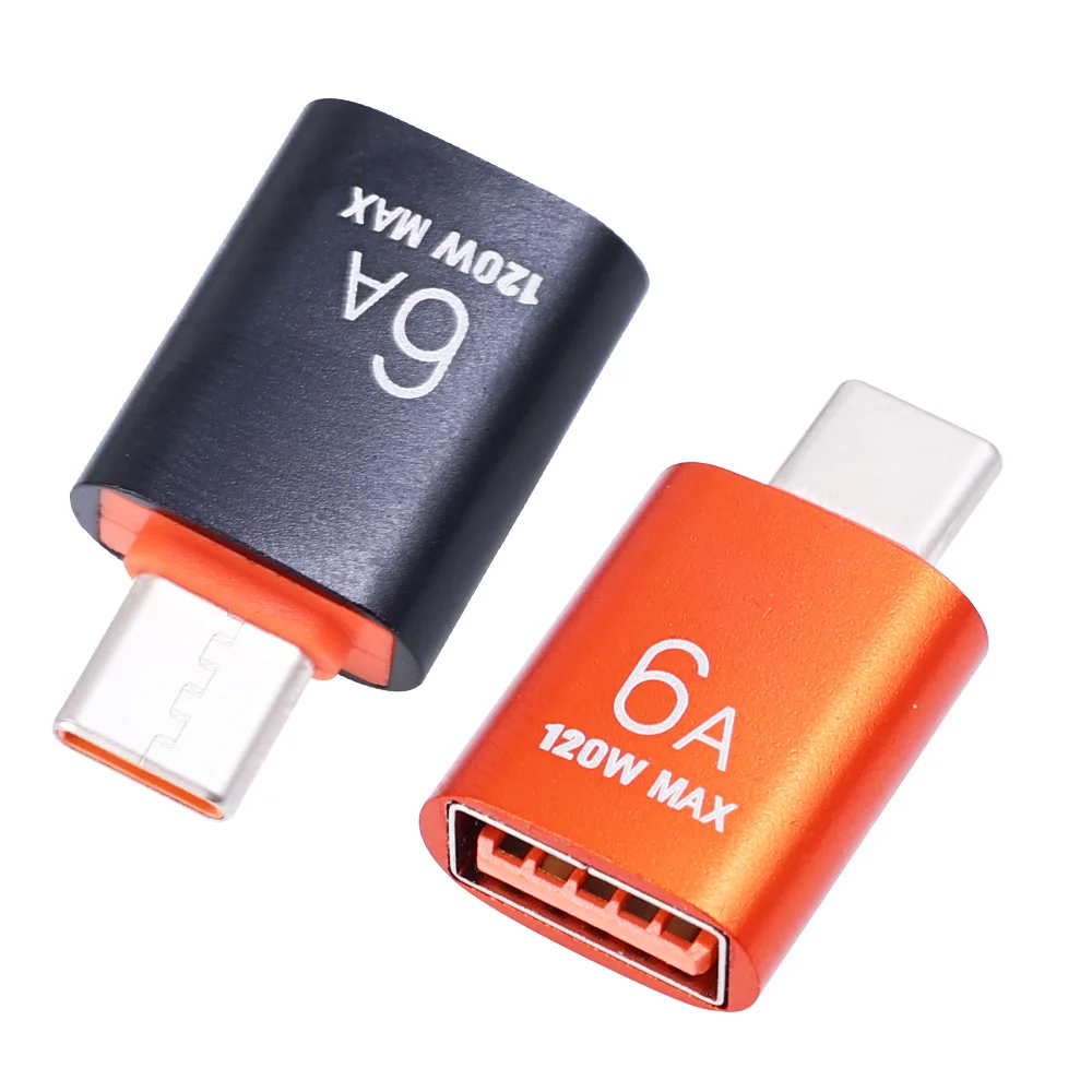 6א USB Type-C ו-TypeC כדי OTG USB, ממיר USB 3.0 מתאם עבור Samsung Xiaomi מחשב MacBook Pro USB C מחבר טעינה - 3