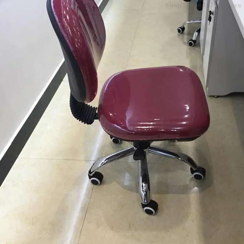 פשוט צוות משק הבית מחשב במשרד כיסא נוח המותניים הגנה פלנל תלמיד הכיסא הפנוי הכסא המסתובב ללא - 3
