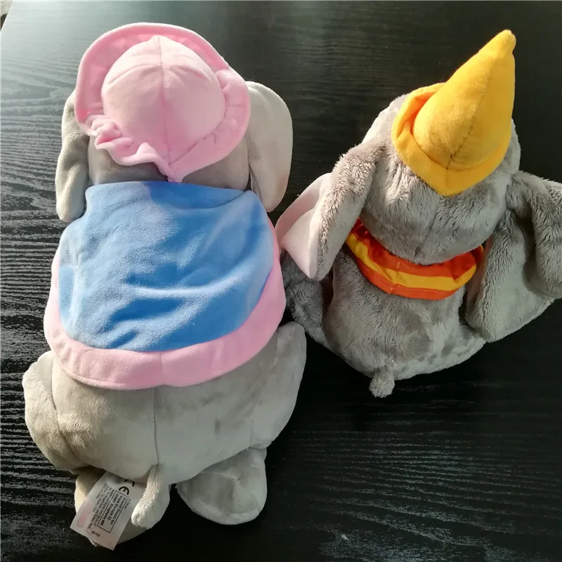 חמוד דיסני דמבו ו דמבו אמא של גברת ג ' מבו הפיל דחלילי בעלי חיים קטיפה צעצוע בובת תינוק צעצועים לילדים, מתנת יום הולדת באיכות גבוהה - 3