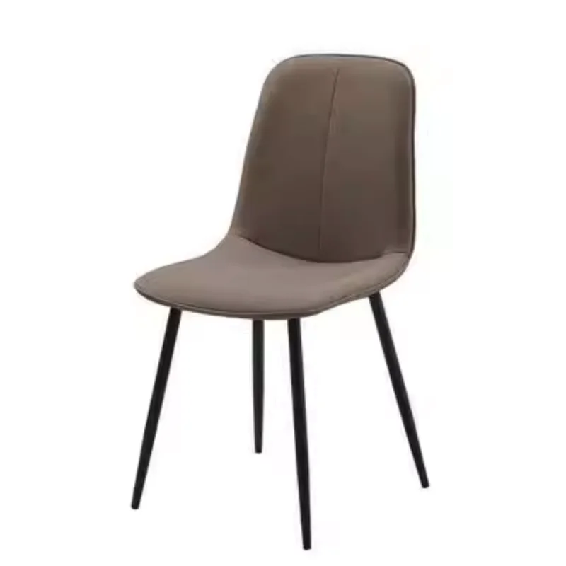 מקורה מסעדה כסאות אוכל סלון מודרני תמיכה לגב יחיד מעצב כיסא הטרקלין נורדי Cadeiras ריהוט הבית - 4