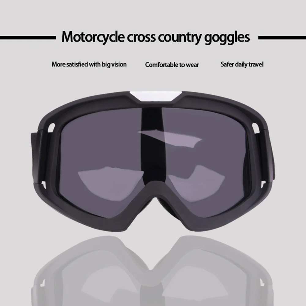 אופנוע ריפוד משקפי מגן נגד קורוזיה, Dustproof Windproof רכיבה משקפיים משקפי שמש מתכוונן עבור ספורט תחת כיפת השמיים הפעילים. - 4