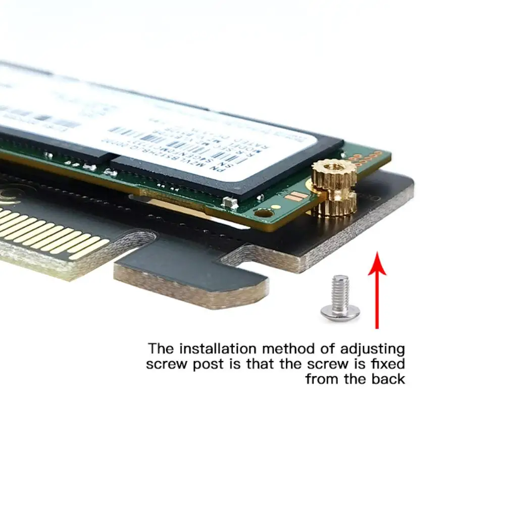 PCI-E כרטיס מתאם NVMe PCIe M. 2 NGFF SSD כדי PCIe X1 מתאם כרטיס PCIe X1 M. 2 Card עם הסוגר על 2230 2240 2260 SSD M2 - 4