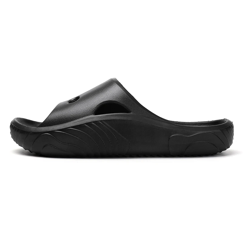 2023 גברים נעלי חיצוני מקורה כפכפים סנדלי חוף אופנה החלקה באמבטיה גברים מזדמנים חוף בית מקורה נעלי בית הצדדים - 5