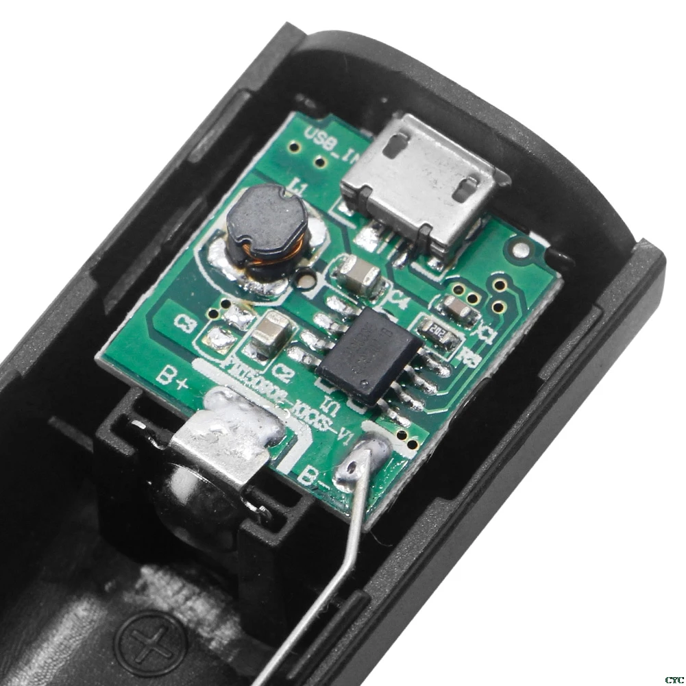 18650 DIY נייד נייד USB בנק כוח מטען חבילת קופסת סוללה מקרה עבור iPhone עבור Huawei Xiaomi טלפון חכם - 5