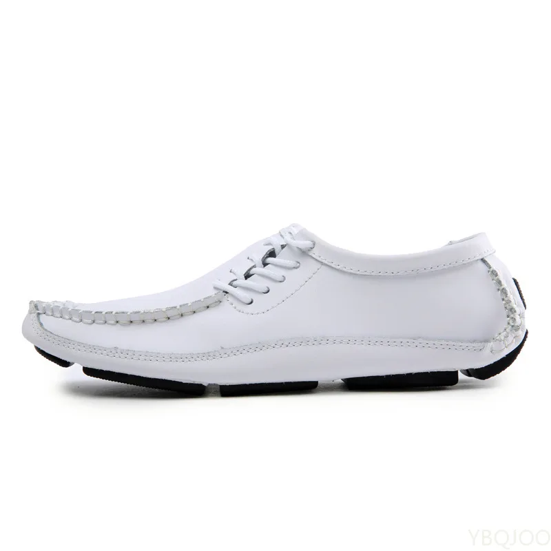 אמיתי עור לגברים נעליים מזדמנים אופנה נעלי 2022 החדש באיכות גבוהה בעבודת יד הסירה צורת נהיגה נעלי גבר פאטוס דה גבר - 5